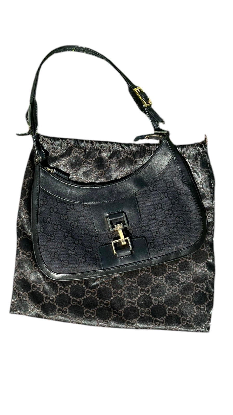 Gucci GG Monogram Canvas Jackie Bag