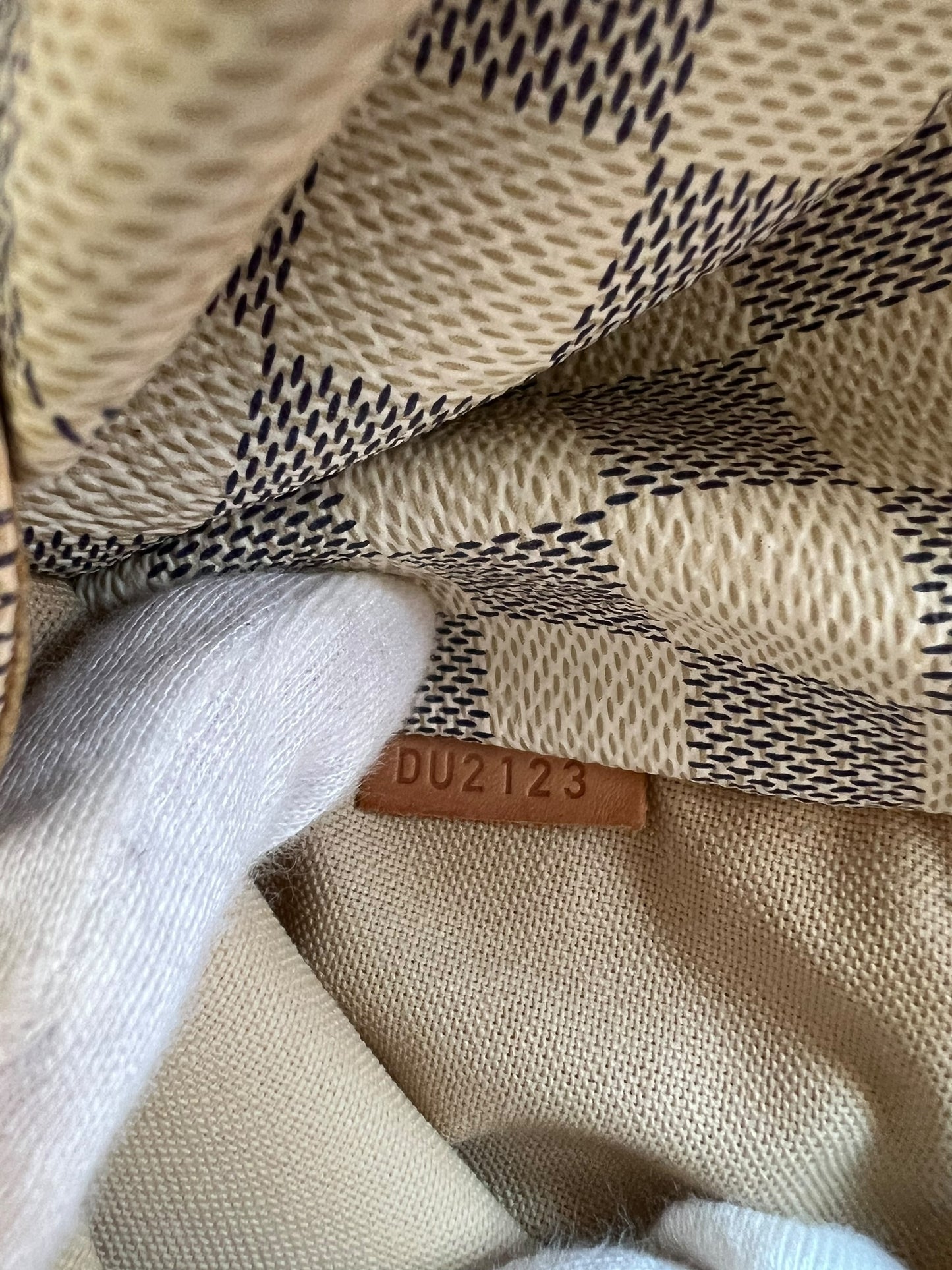 Louis Vuitton Damier Azur Totally PM Tote Bag
