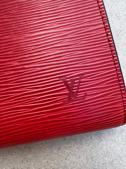 Louis Vuitton Red Epi Leather Pochette Accessoires
