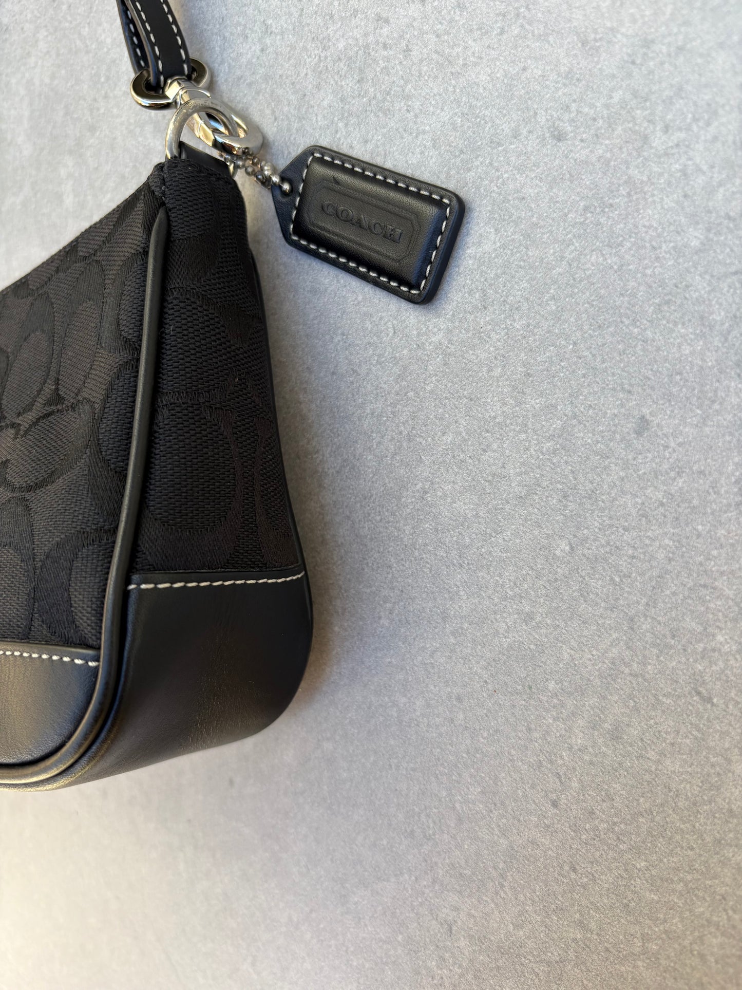 Coach Demi Black Monogram