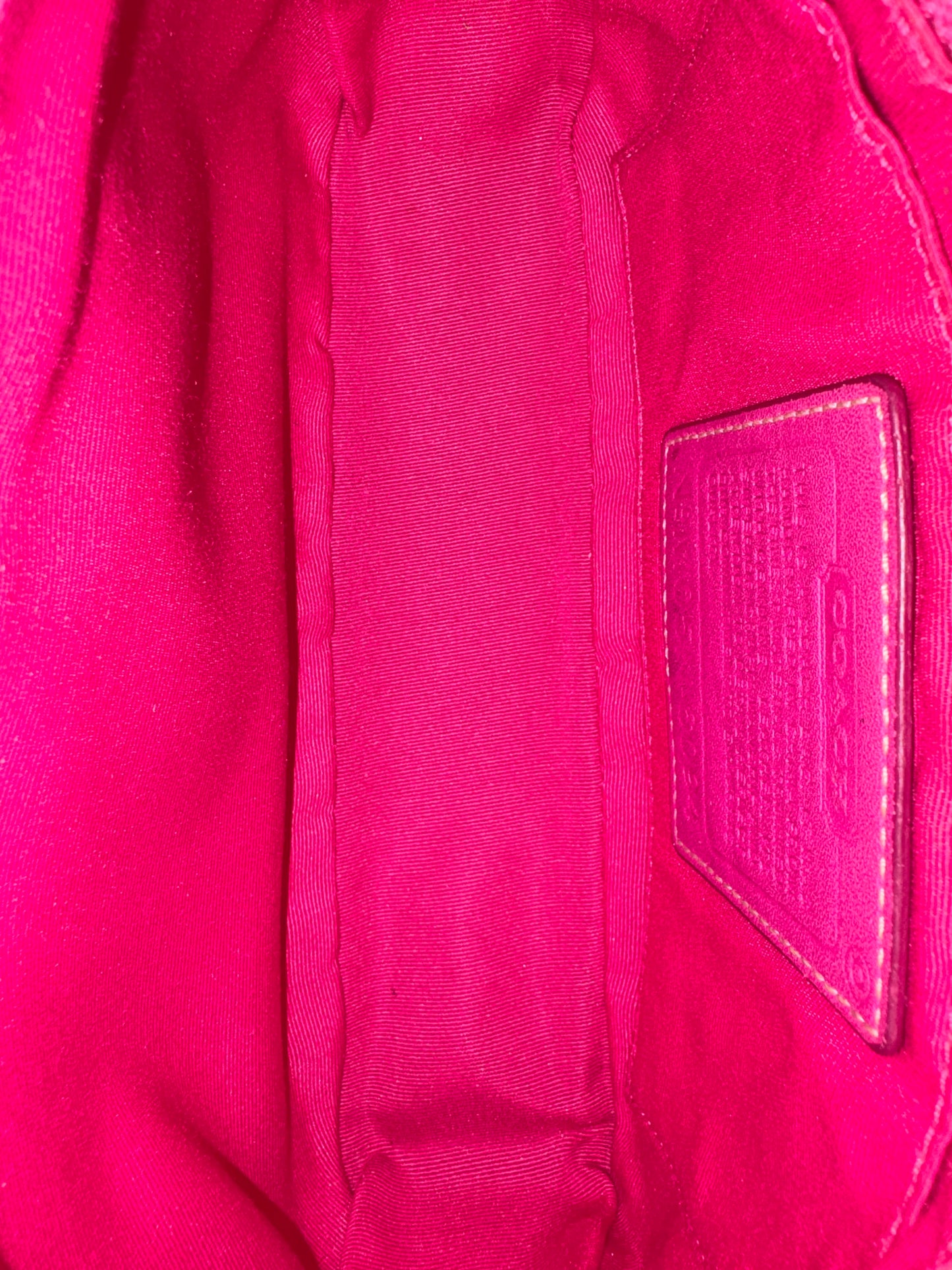 Coach RARE Demi Pink Shoulder Bag