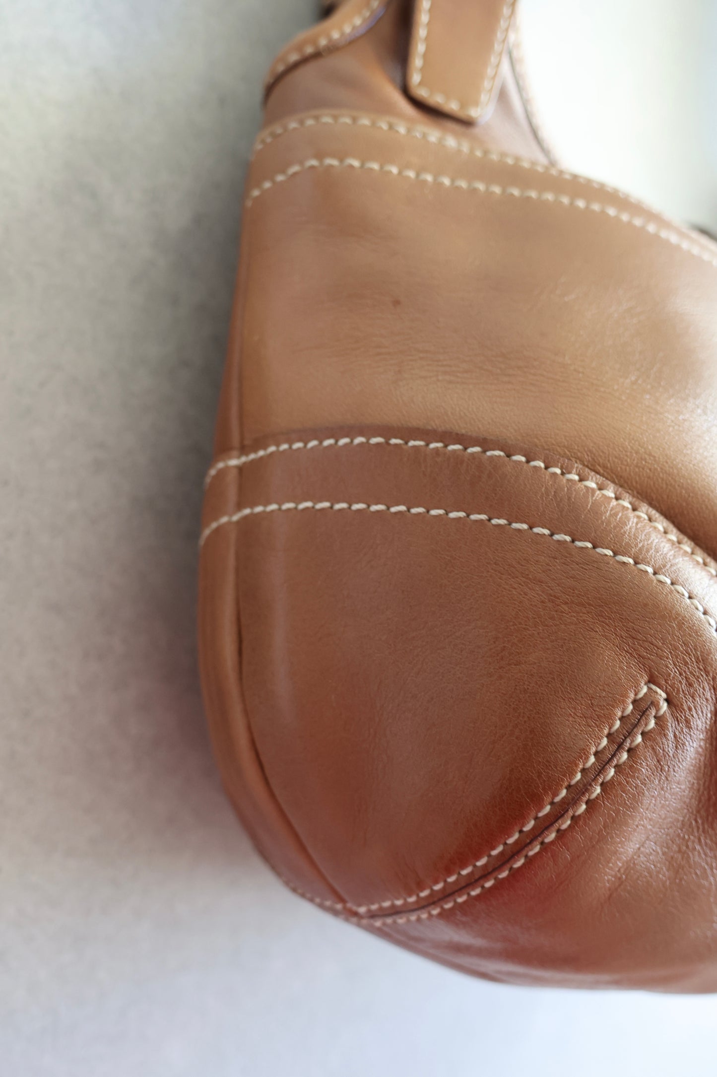 Coach Soho Brown Hobo Leather Shoulder Bag