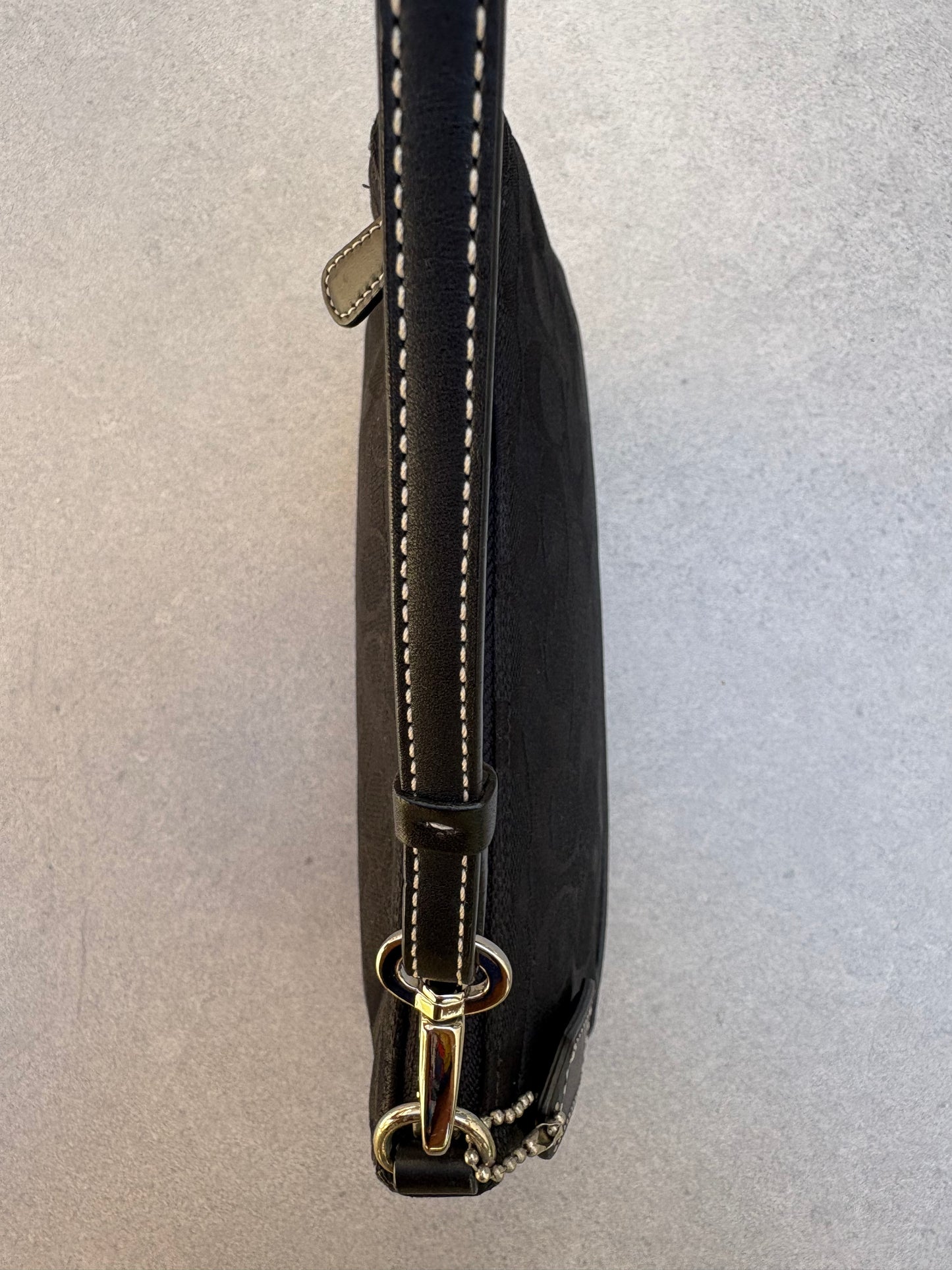 Coach Demi Black Monogram