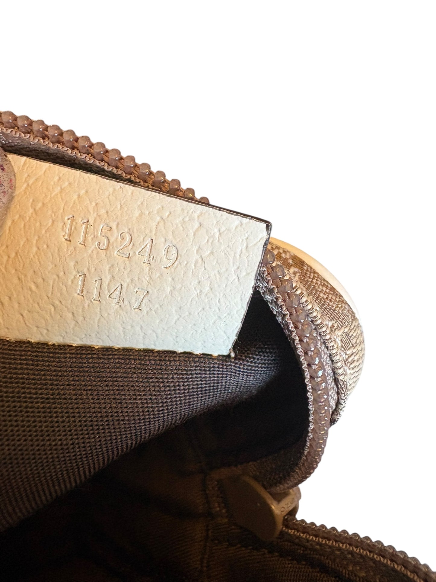 Gucci Canvas Pouch Beige