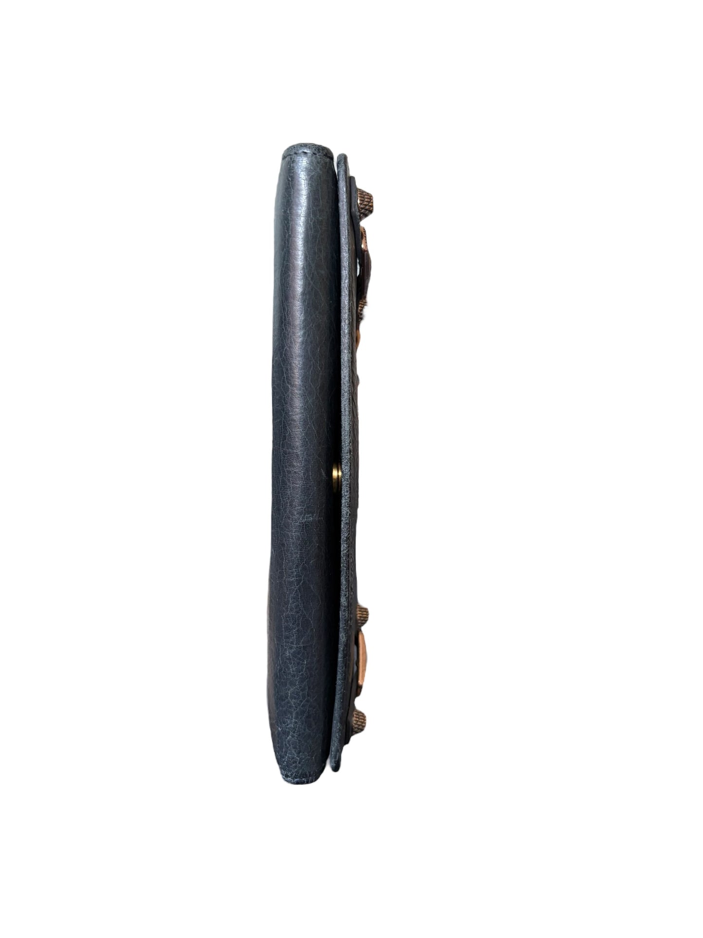 Balenciaga City Long Wallet Dark Green
