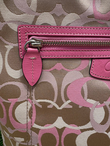 Coach Rare Penelope Pink Optic Shoulder Bag