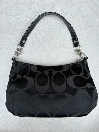 Coach Poppy Black Poppy Two-Way Handbag