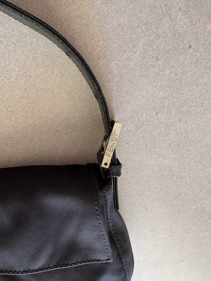 Fendi Baguette Shoulder Bag Black