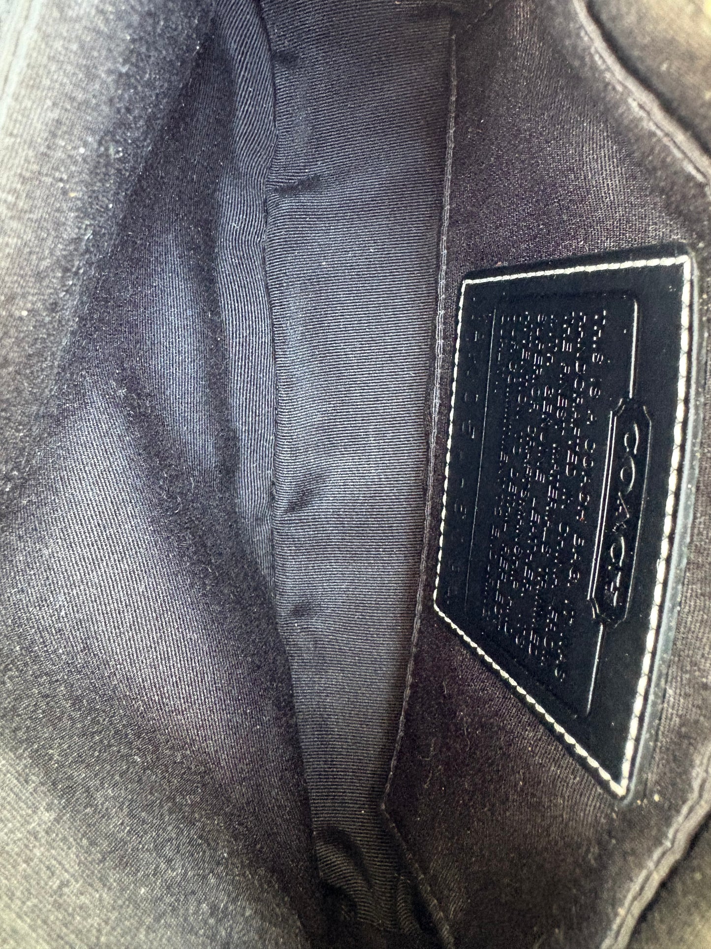 Coach Demi Black and Grey