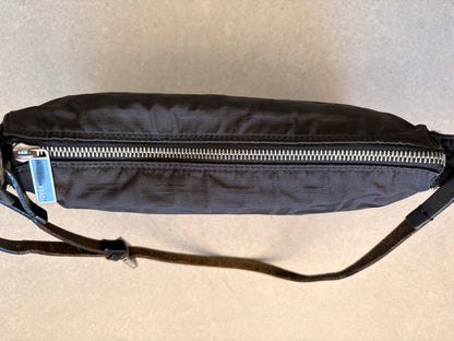 Fendi Zucca Shoulder Bag Black