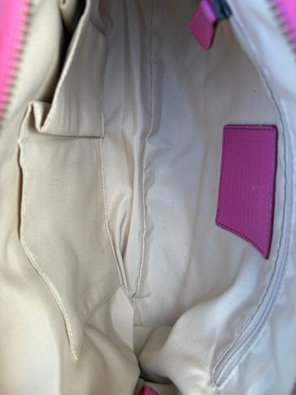 Coach Pink Signature Monogram Bag