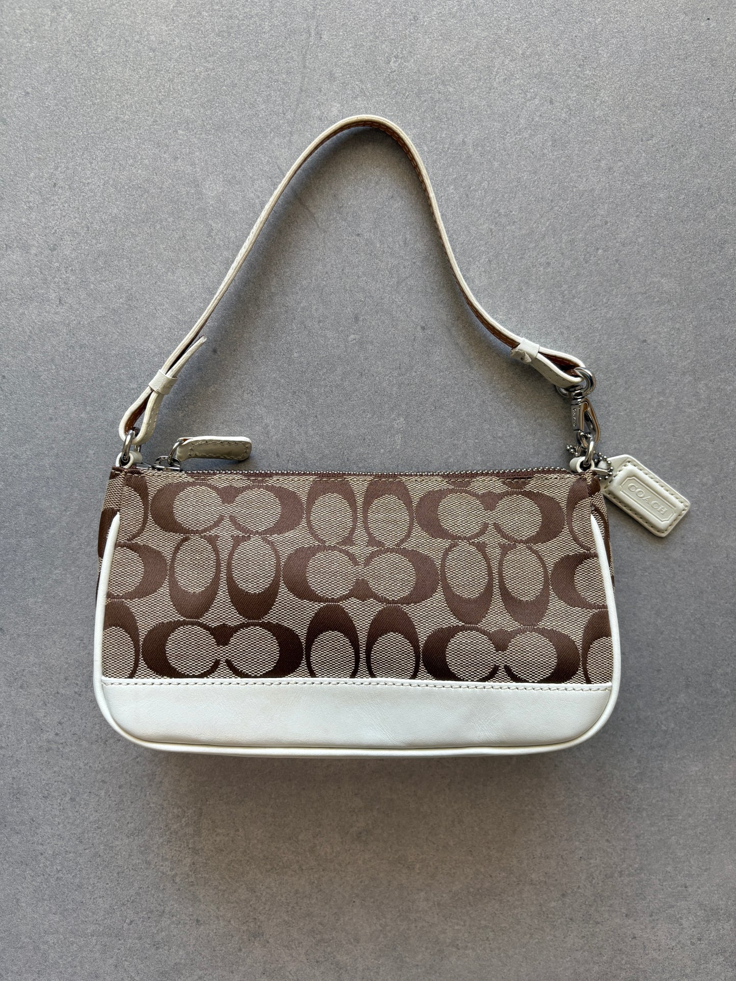 Coach Demi Beige Shoulder Bag