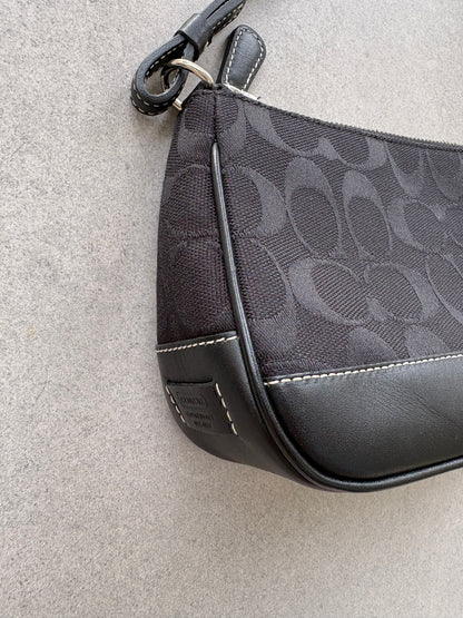 Coach Demi Black Shoulder Bag