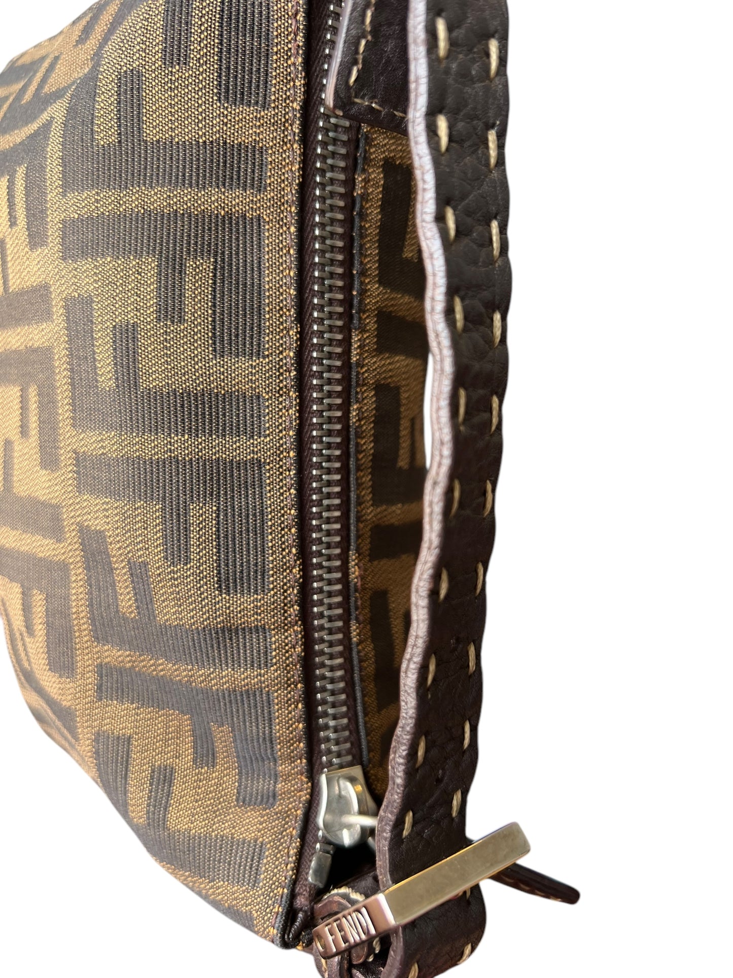 Fendi Zucca Mini Baguette Bag