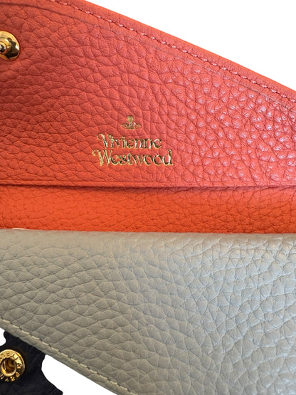 Vivienne Westwood Pink and Blue Compact Wallet