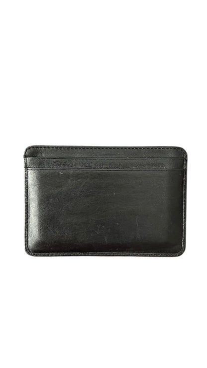 Chanel Black Quilted Lambskin Cambon Card Holder