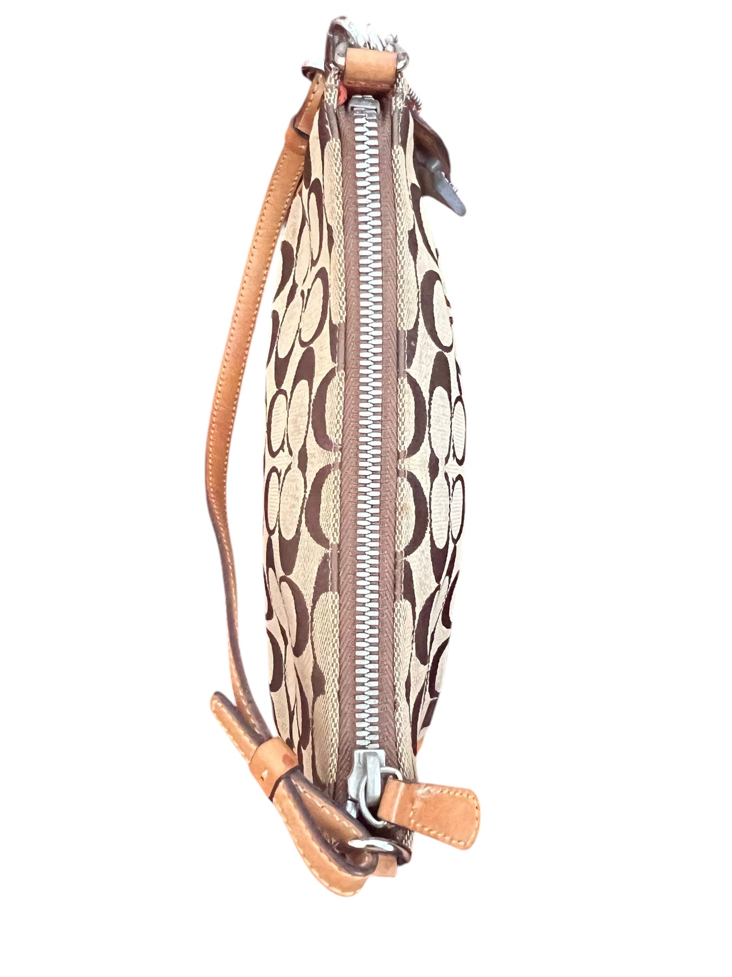 Coach Signature Demi Tan Bag, Coach Star Charm
