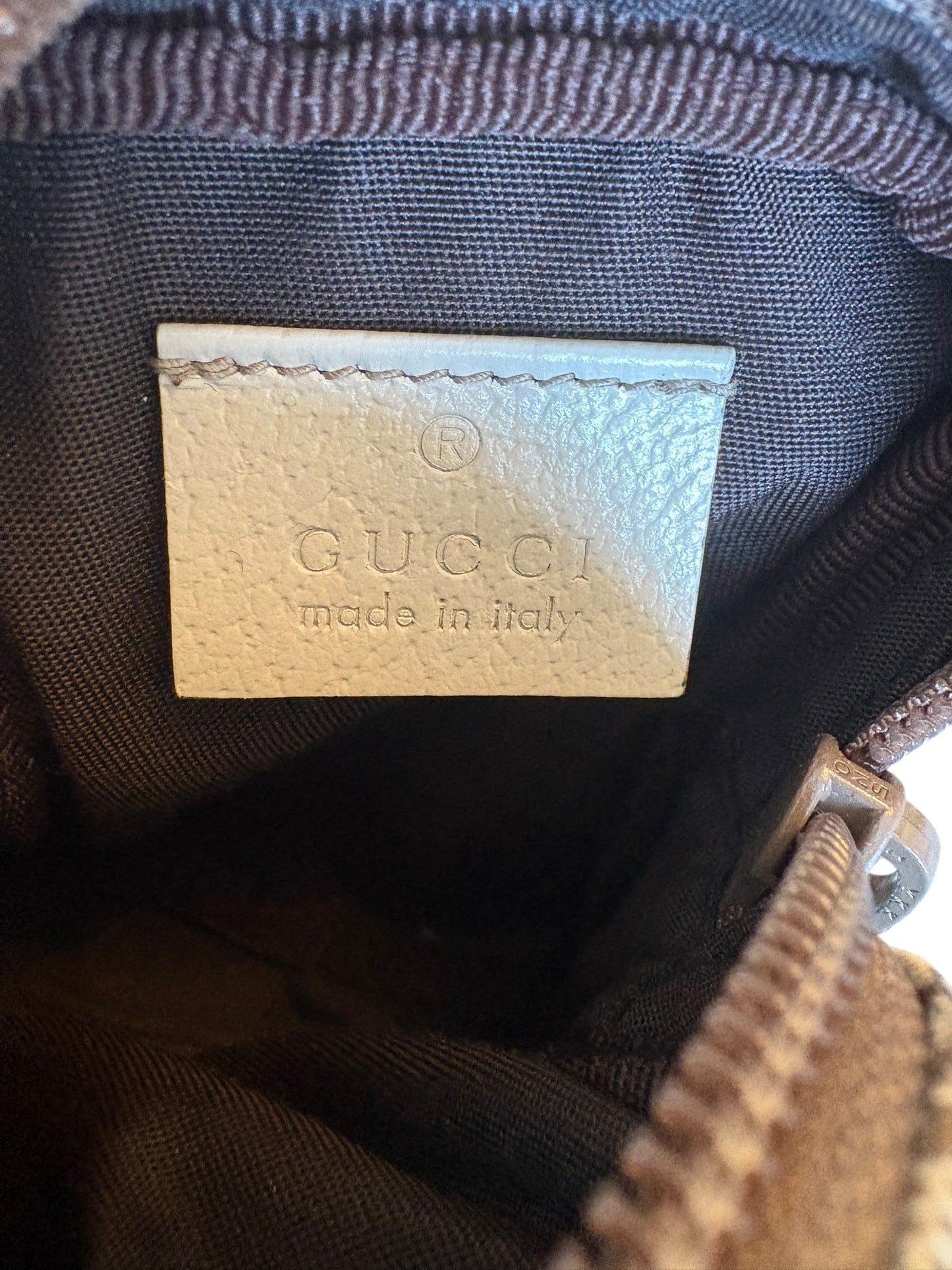 Gucci Canvas Pouch Beige
