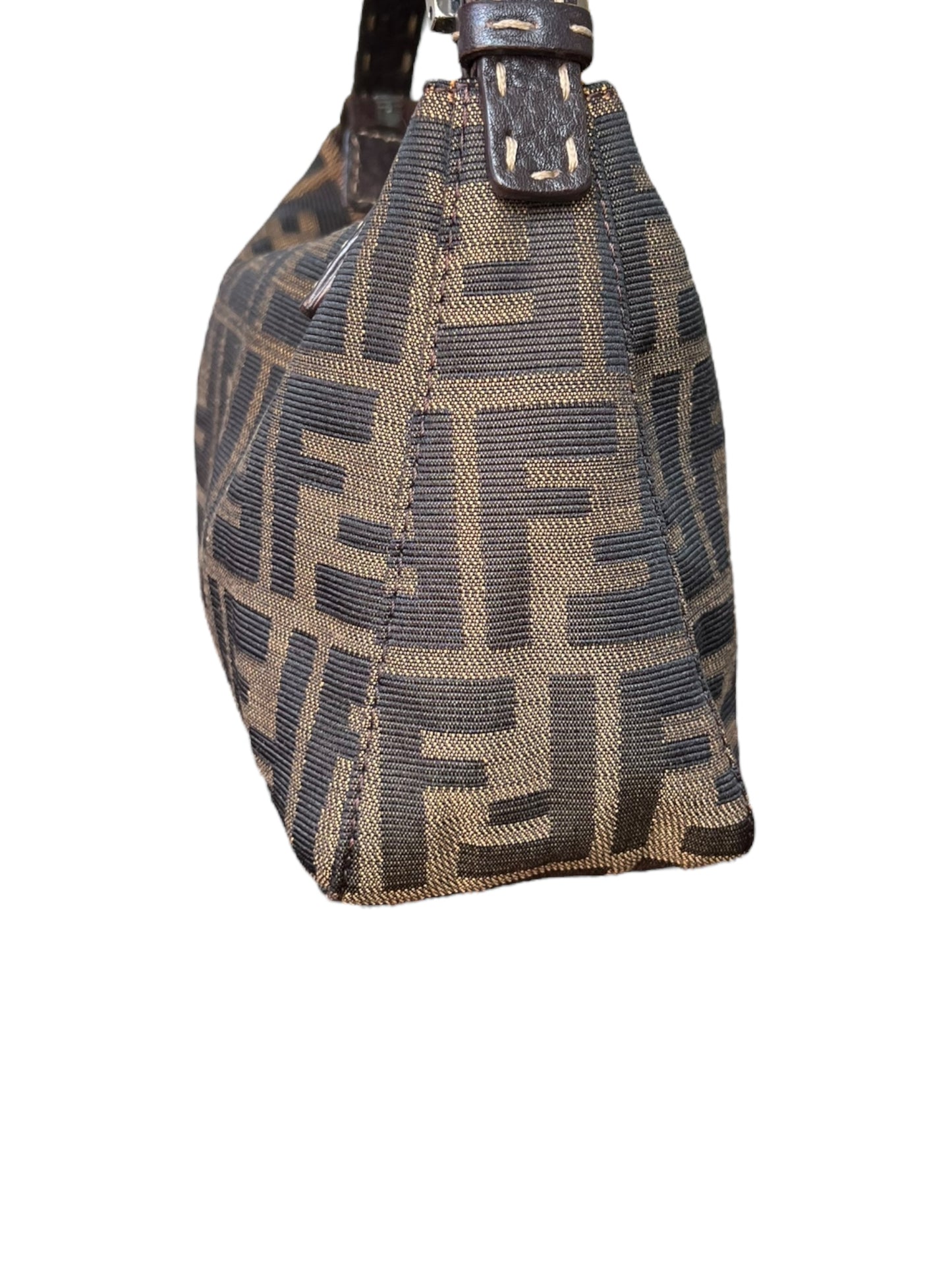 Fendi Zucca Mini Baguette Bag