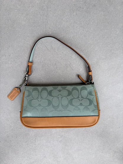 Coach Demi Blue Monogram