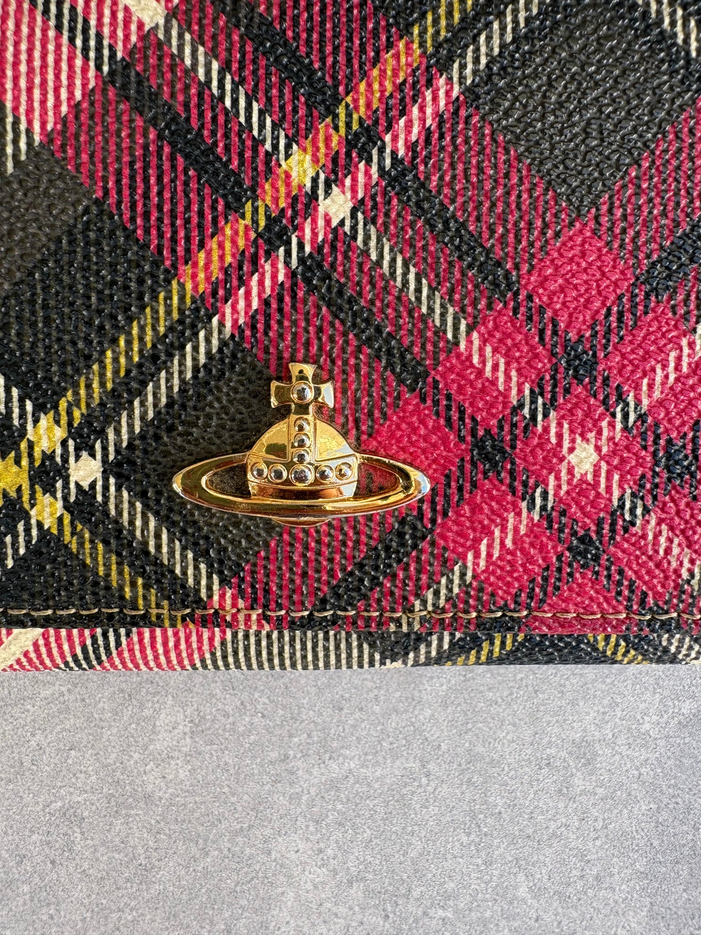 Vivienne Westwood Tartan Long Wallet