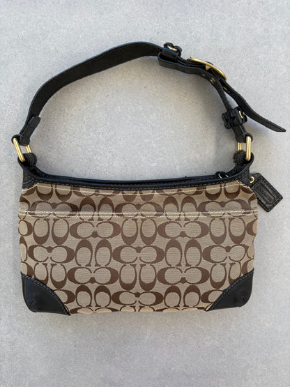 Coach Bleeker Bag in Brown Monogram Signature Print