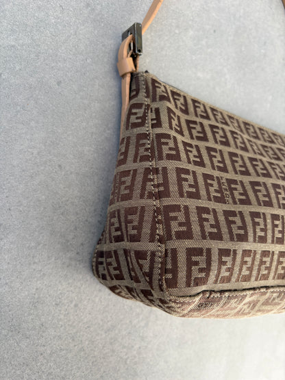 Fendi Baguette Shoulder Bag Zucchino