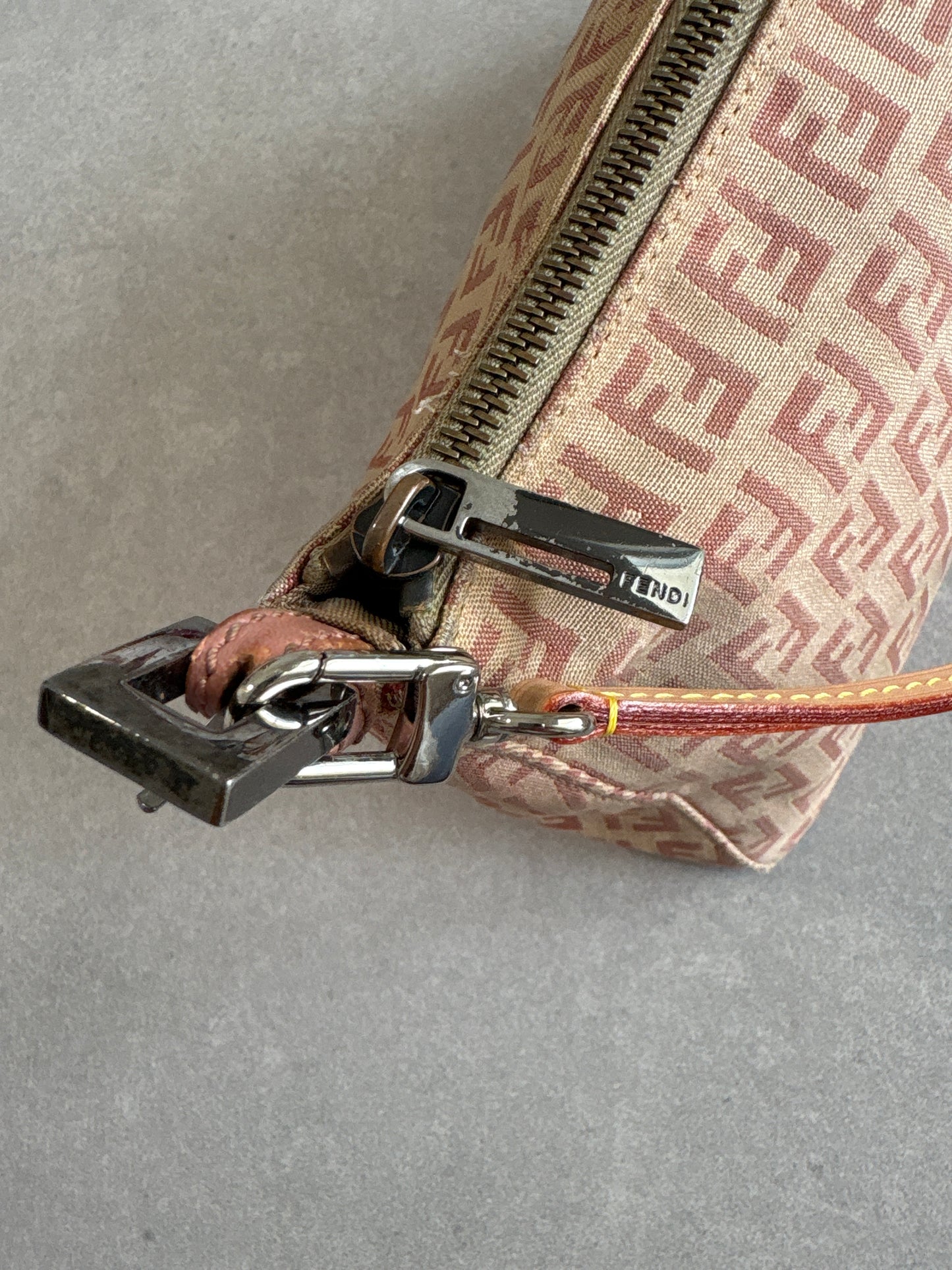 Fendi Baguette Bag Zucchino Monogram
