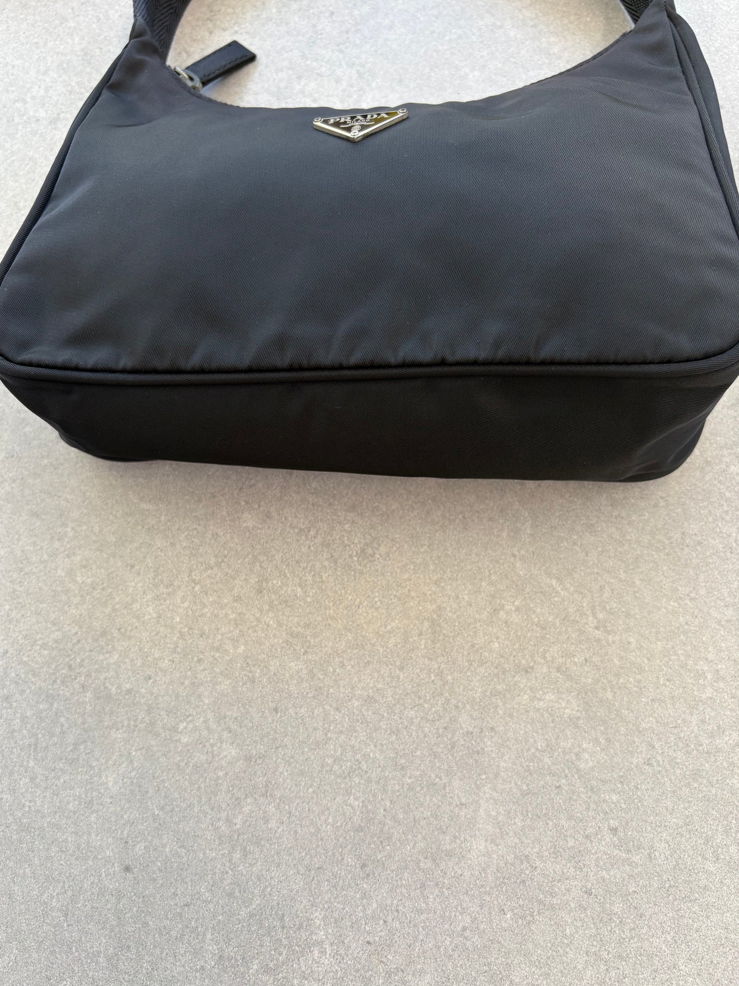 Prada Black Re-edition 2000 Nylon bag