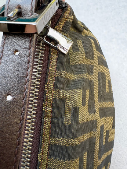 Fendi Zucca Mini Baguette Bag