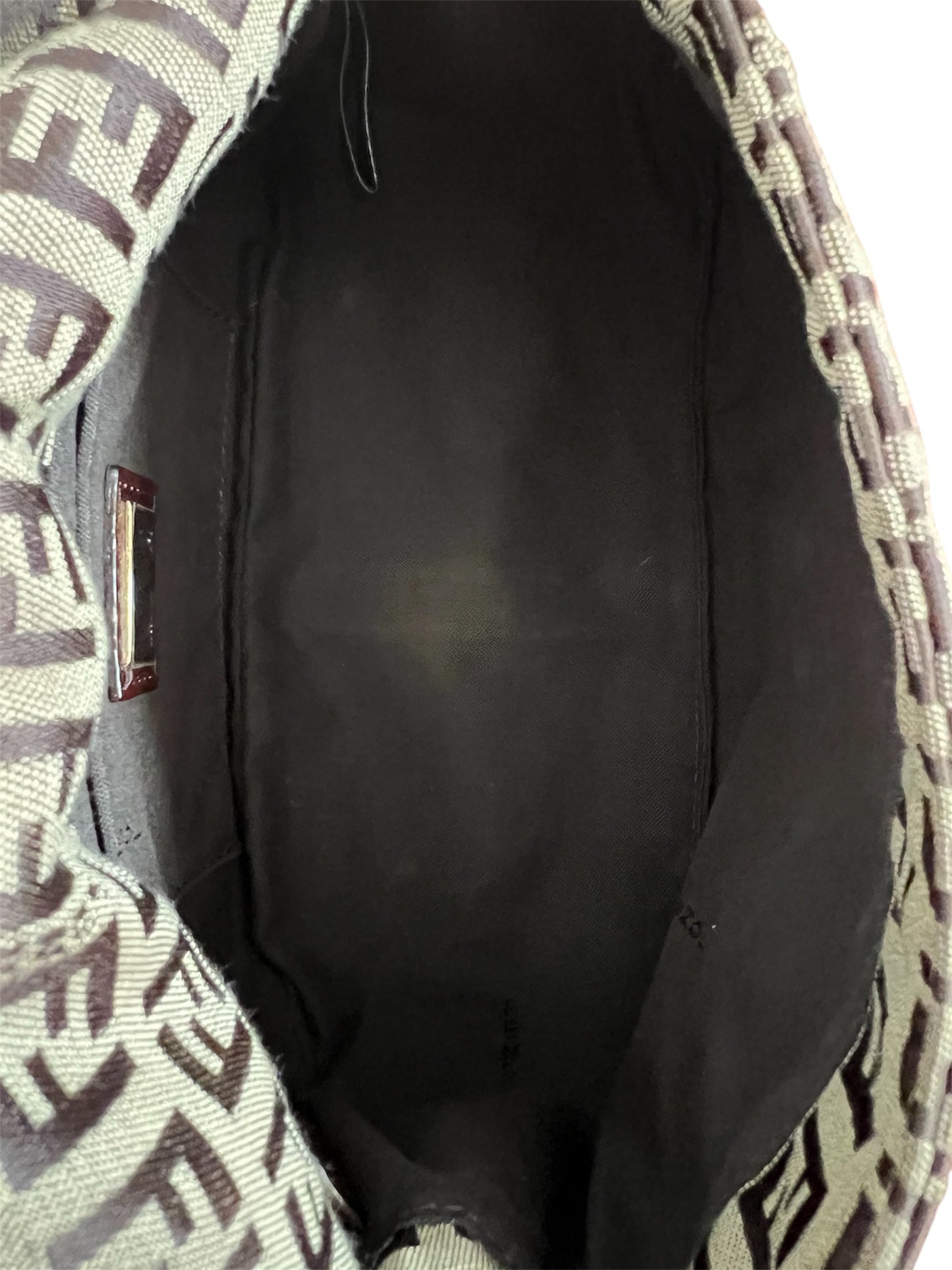Fendi Zucchino Mini Manma Bucket Shoulder Bag