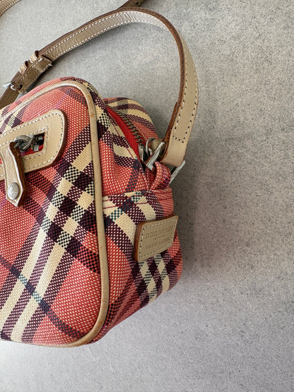 Burberry Pink Nova Check Crossbody