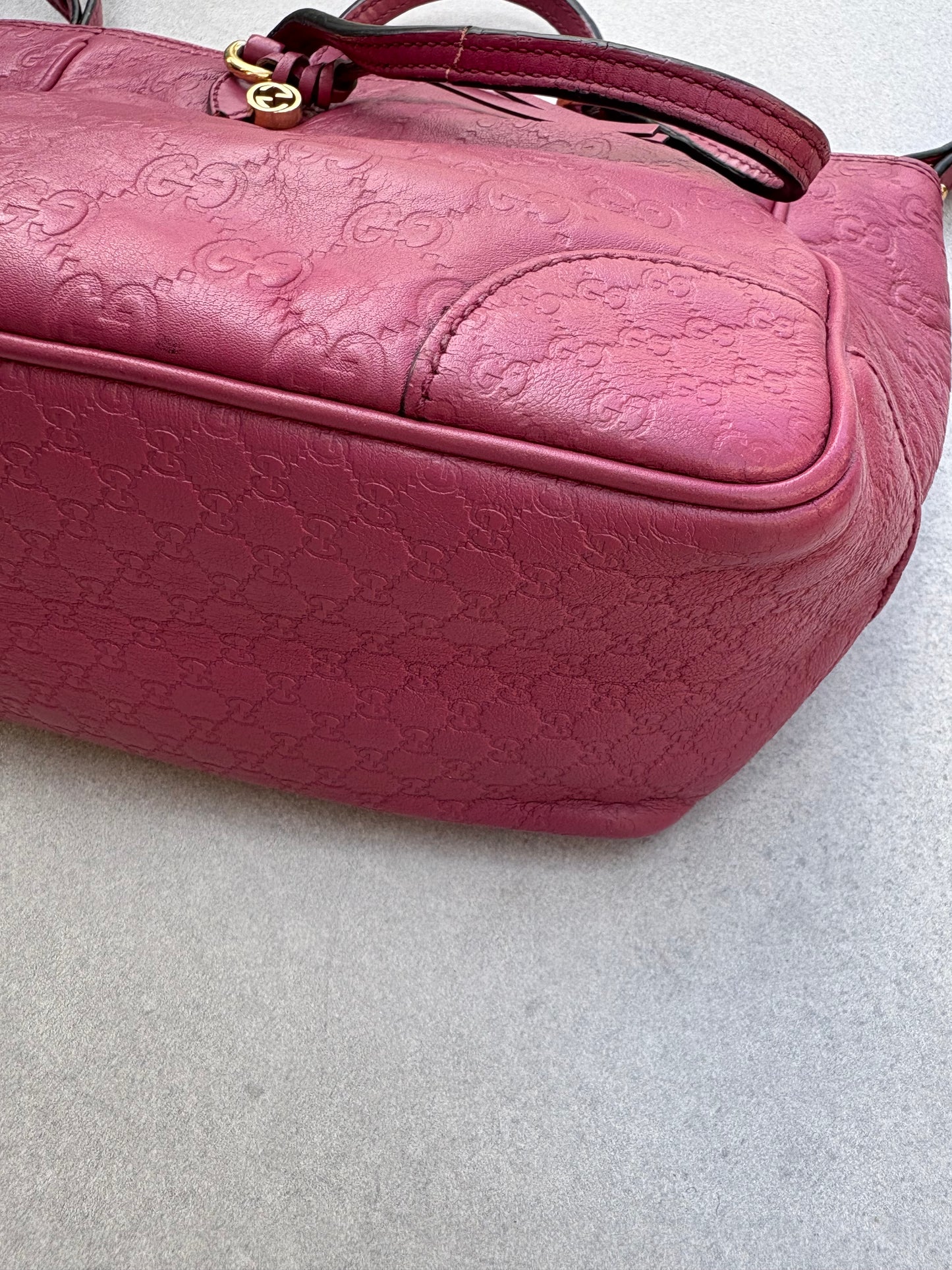 Gucci Small Guccissima Bree Satchel