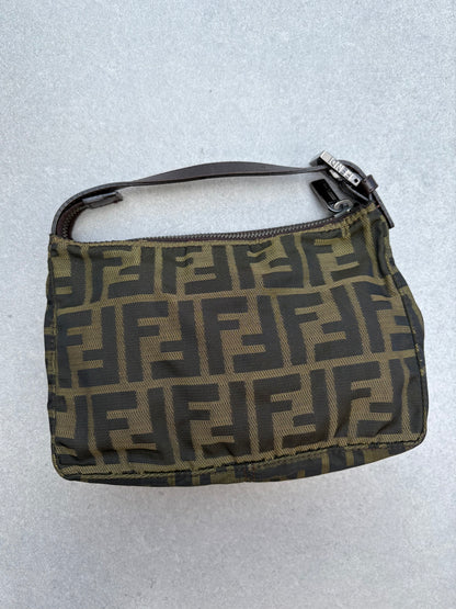 Fendi Zucca Mini Baguette Bag