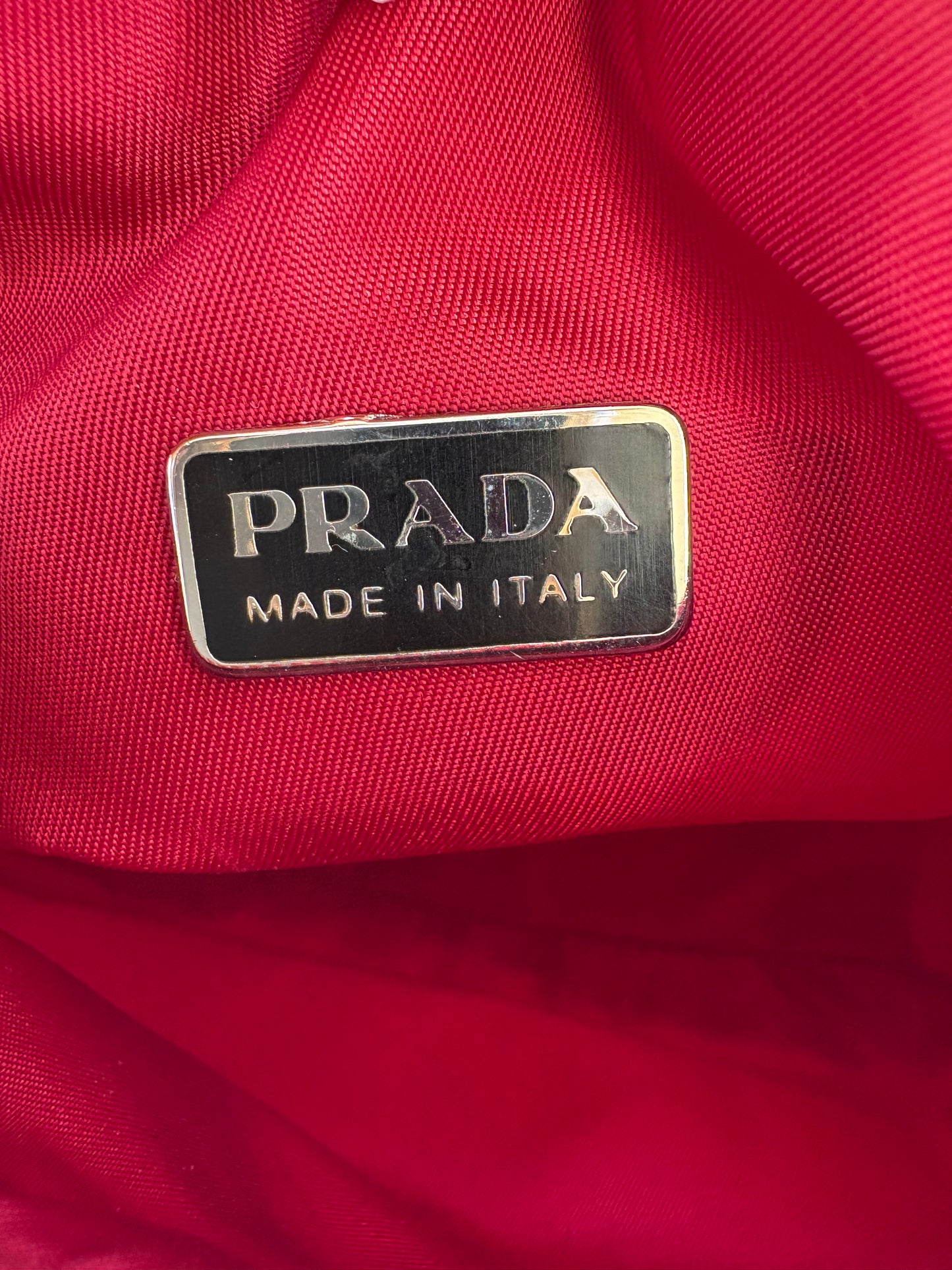 Prada Red Re-edition 2000 Nylon bag