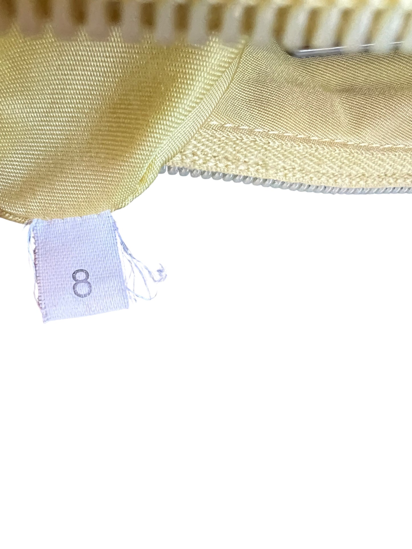 Prada Nylon Tessuto Accessory Pouch Yellow