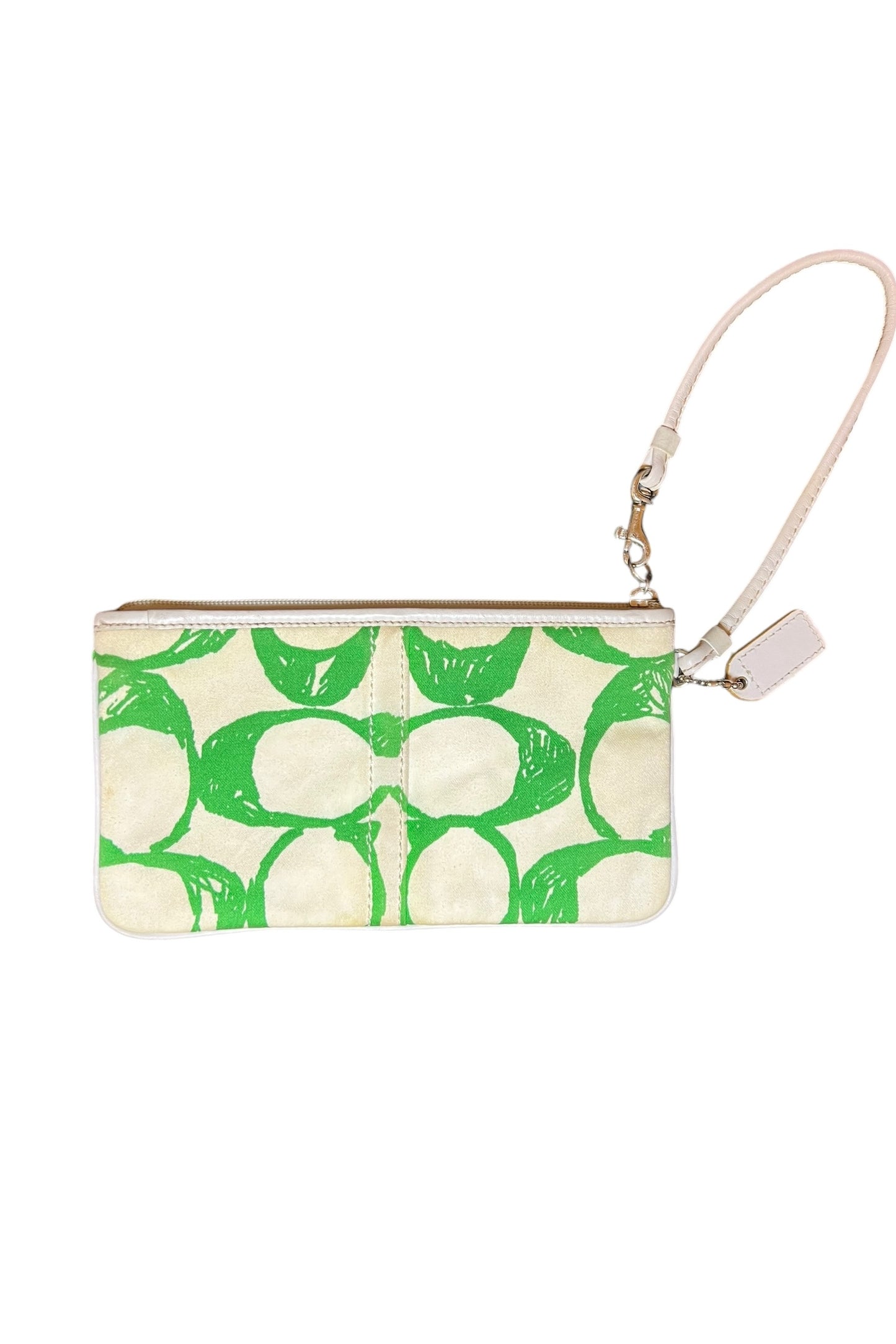 Coach Signature Pouch Green