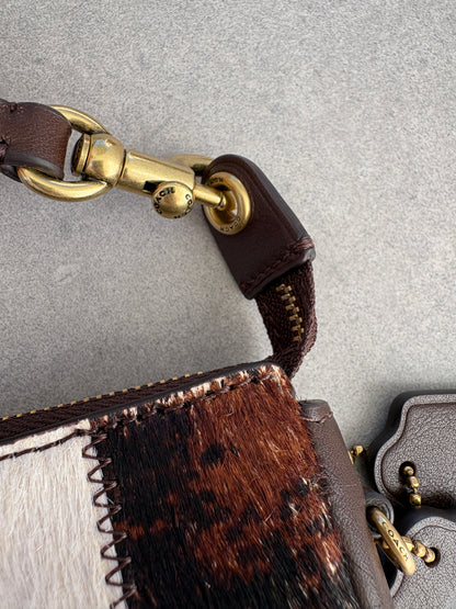 Coachtopia Cowprint Shoulder Bag