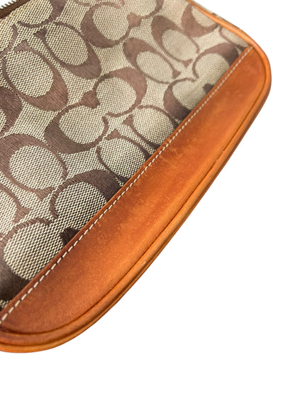 Coach Signature Demi Tan with Coach Charm