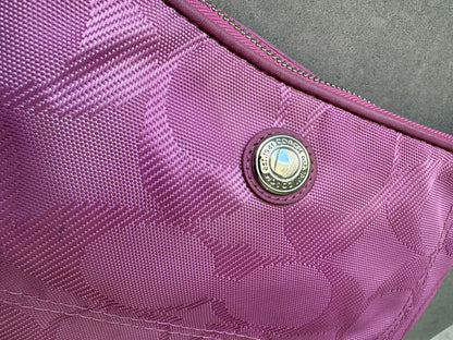 Coach Pink Monogram Shoulder Bag