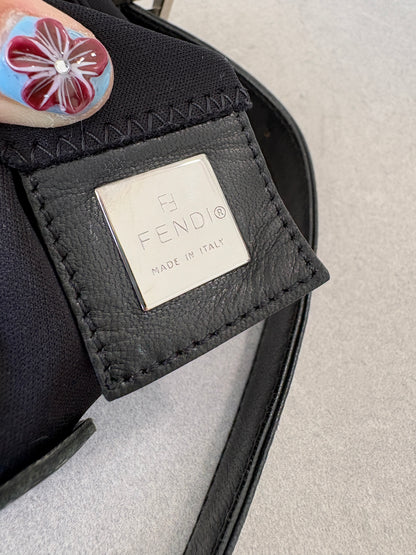 Fendi Baguette Shoulder Bag Black