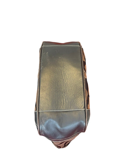 Coach Brown Signature Ergo Shoulder Bag
