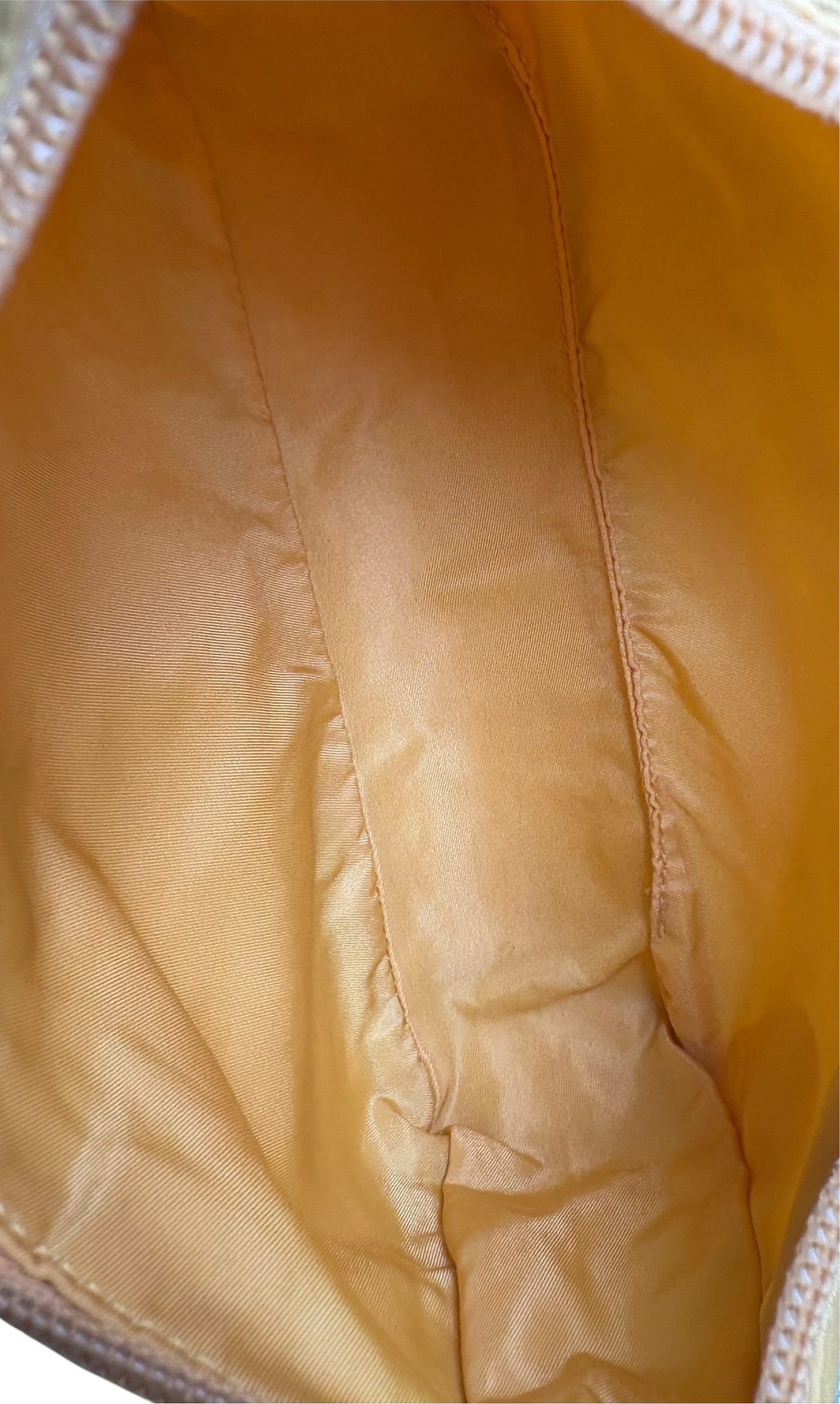 Prada Yellow Re-edition 2000 Nylon bag