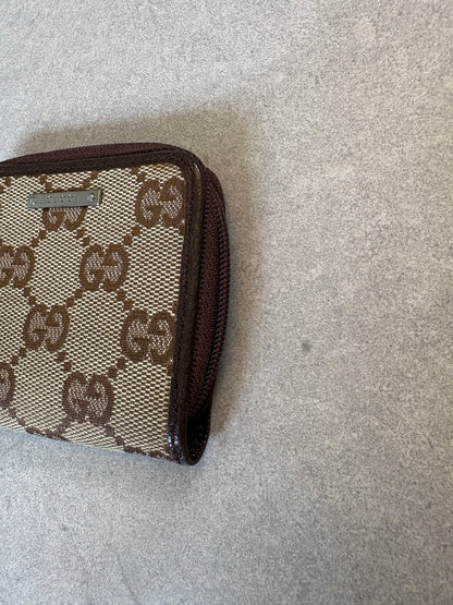 Gucci GG Biege and Black Coin Purse