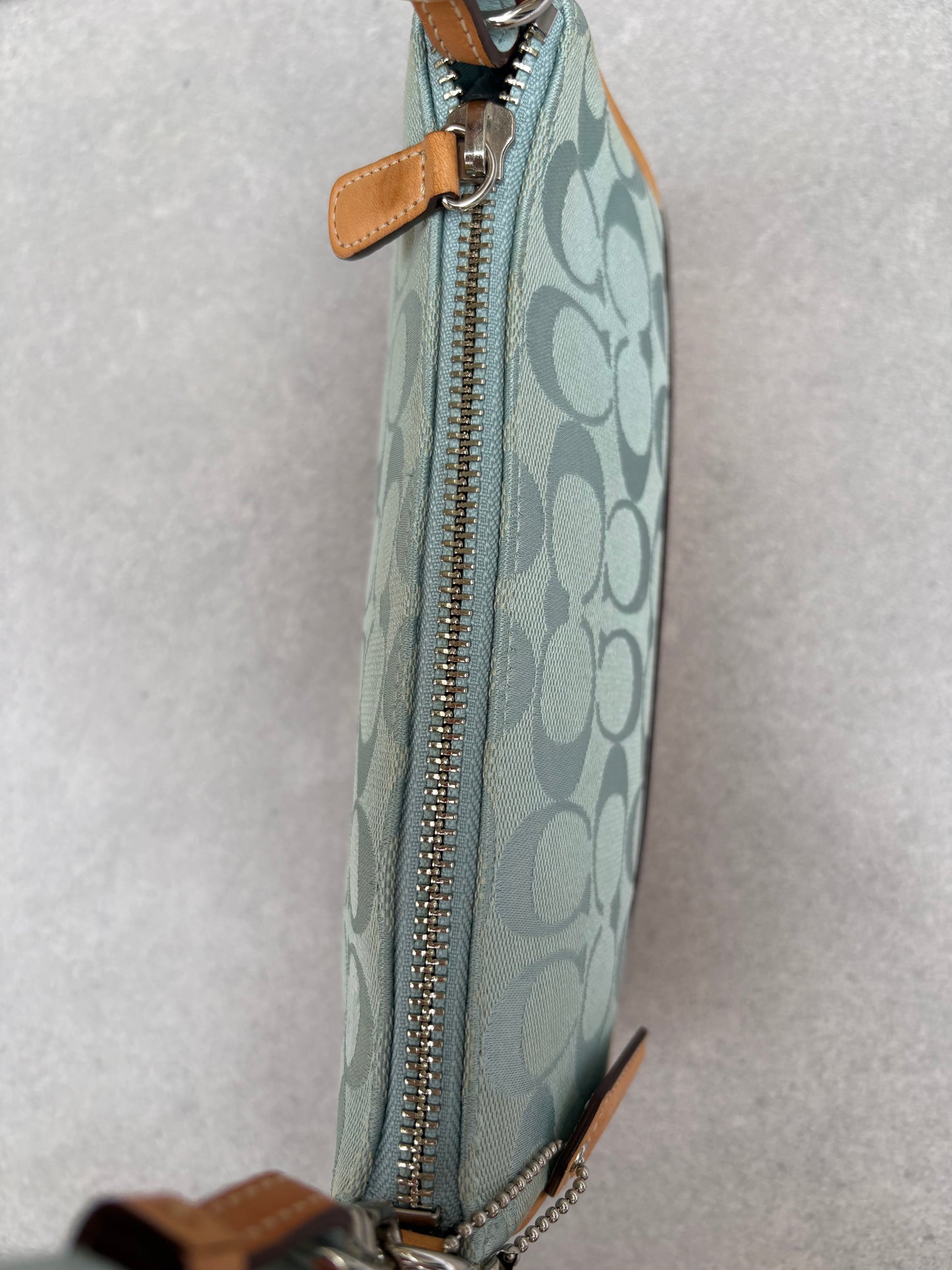 Coach Demi Blue Monogram