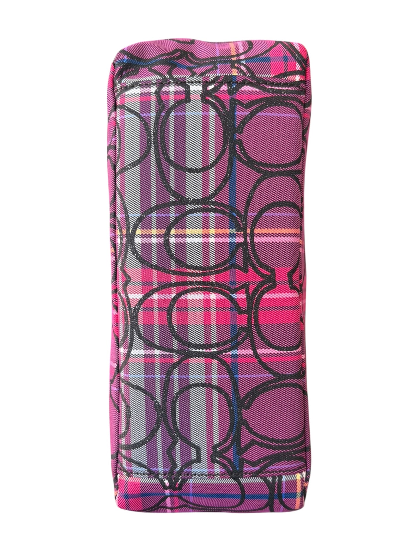 Coach Poppy Tartan Shoulder Bag