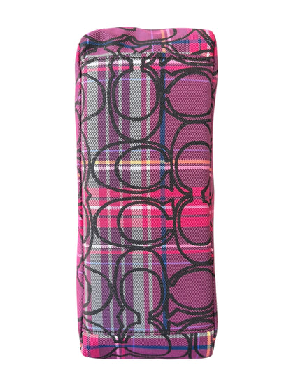 Coach Poppy Tartan Shoulder Bag