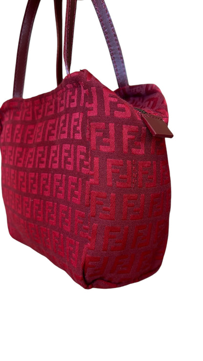 Fendi Mini Zucchico Bag Red