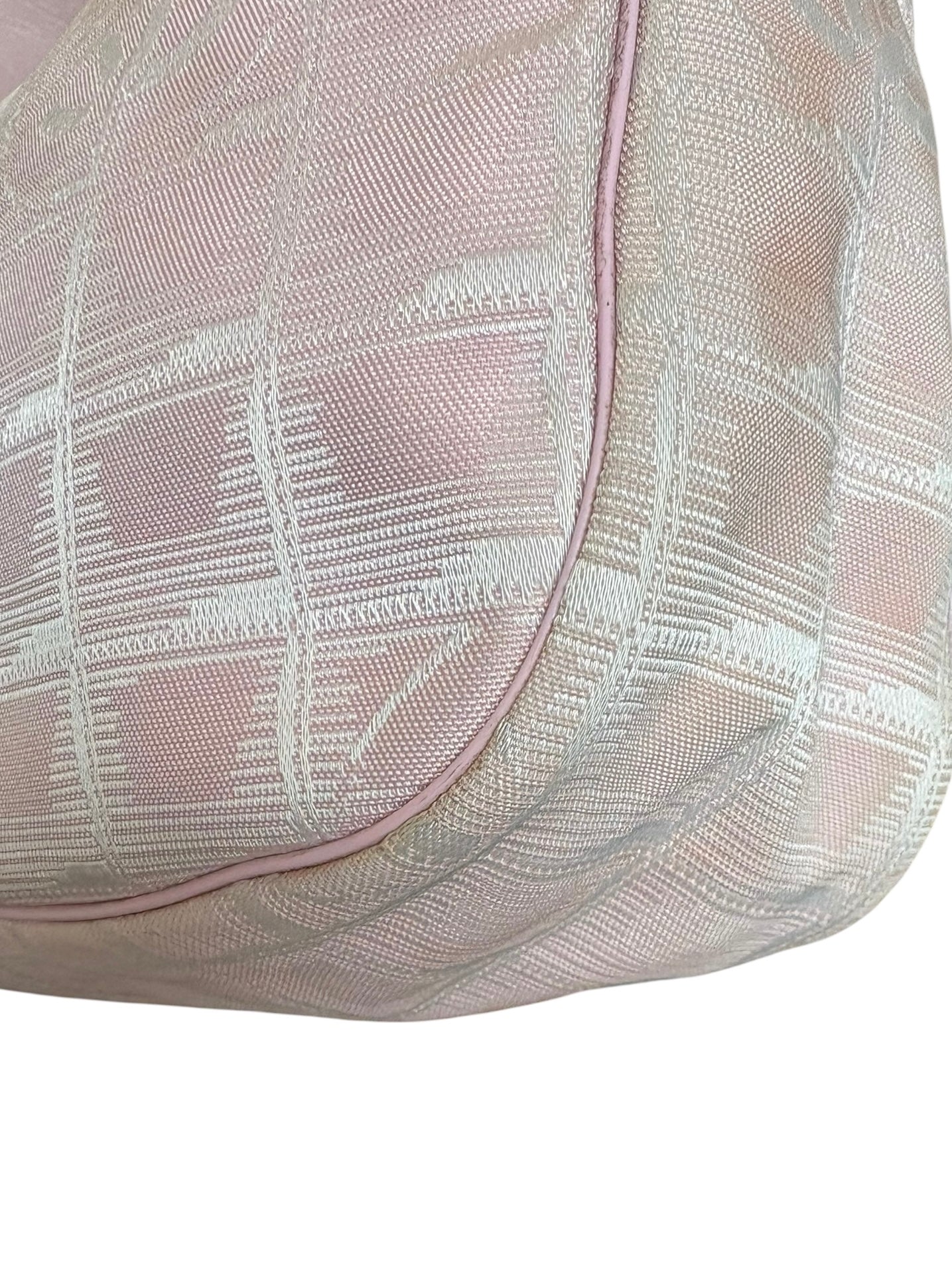 Chanel Pink Travel Line Shoulder Bag 2000s