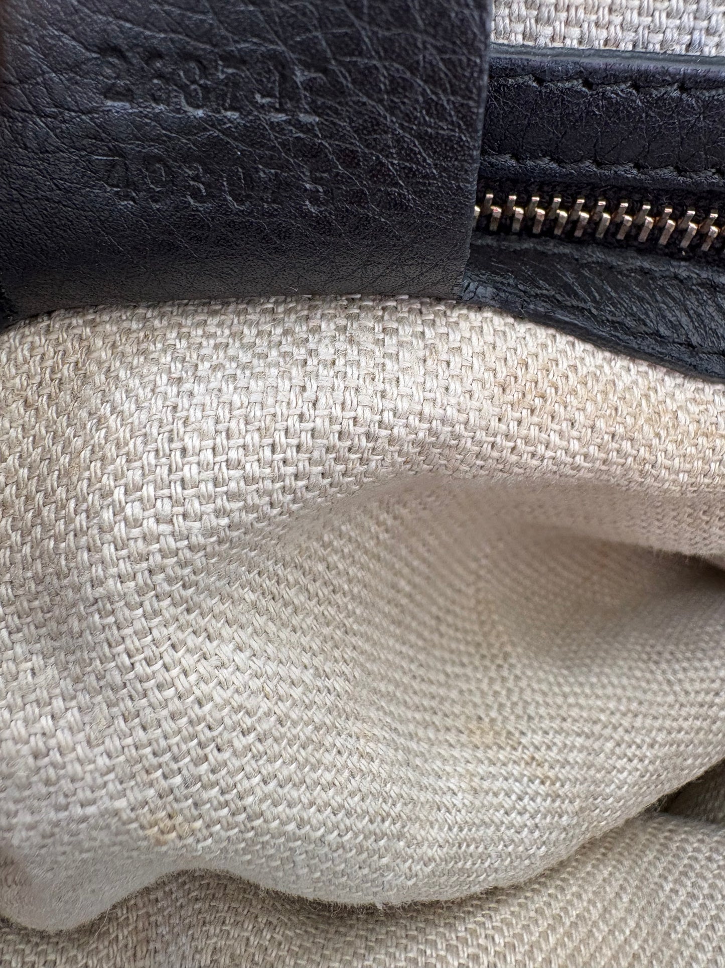 Gucci Hobo Horsebit Leather Bag Large